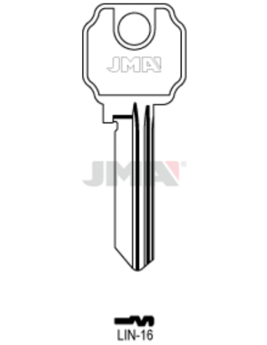 LLAVE EN BRUTO LIN-16