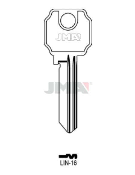 LLAVE EN BRUTO LIN-16