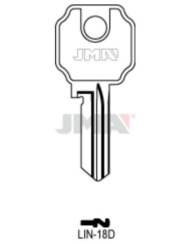 LLAVE EN BRUTO LIN-18D