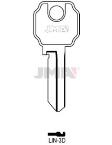 LLAVE EN BRUTO LIN-3D