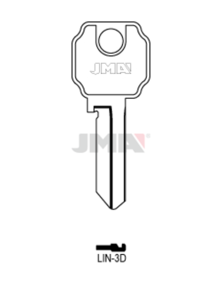 LLAVE EN BRUTO LIN-3D