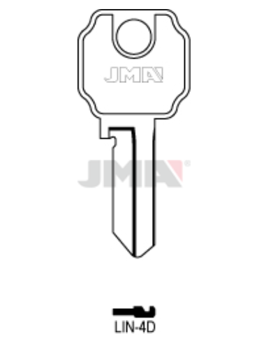 LLAVE EN BRUTO LIN-4D