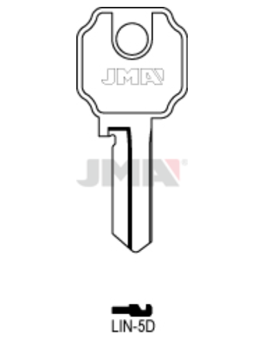 LLAVE EN BRUTO LIN-5D