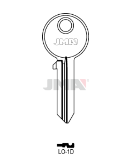 LLAVE EN BRUTO LO-1D