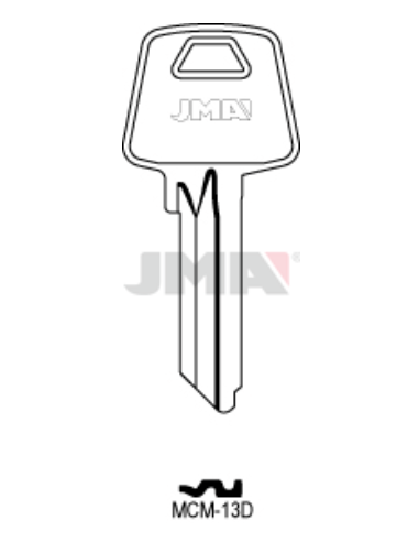 LLAVE EN BRUTO MCM-13D