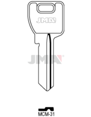 LLAVE EN BRUTO MCM-31