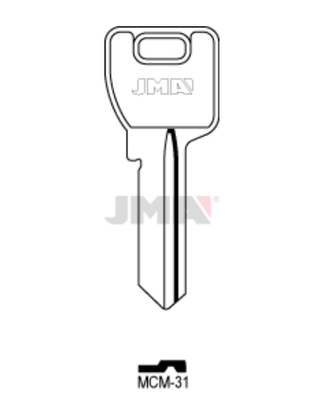 LLAVE EN BRUTO MCM-31