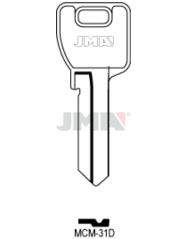 LLAVE EN BRUTO JMA MCM-31D