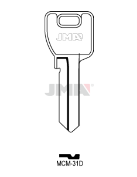 LLAVE EN BRUTO MCM-31D
