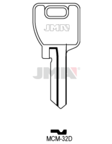 LLAVE EN BRUTO MCM-32D
