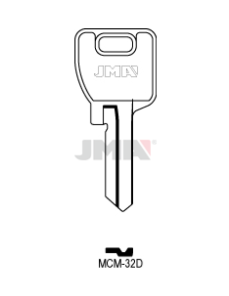 LLAVE EN BRUTO MCM-32D