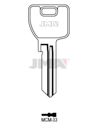 LLAVE EN BRUTO MCM-33