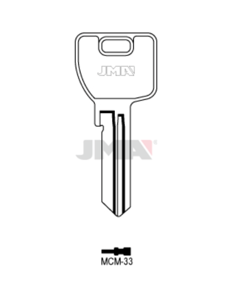 LLAVE EN BRUTO MCM-33