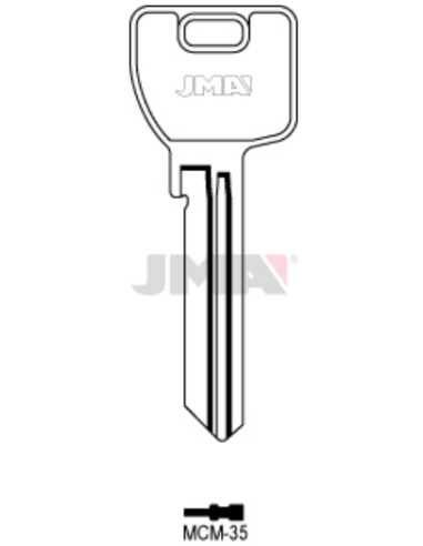 LLAVE EN BRUTO MCM-35