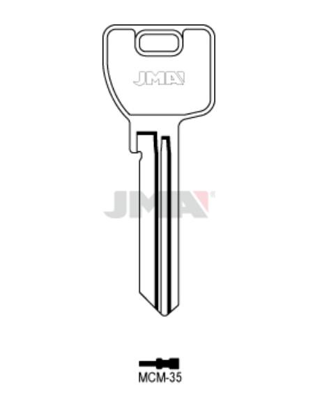 LLAVE EN BRUTO MCM-35