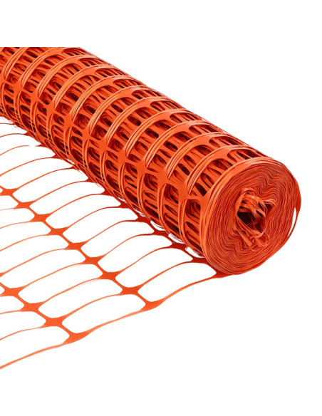 MALLA SEÑALIZACION NARANJA 1X50 M