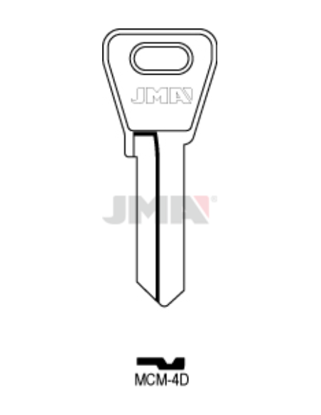 LLAVE EN BRUTO MCM-4D