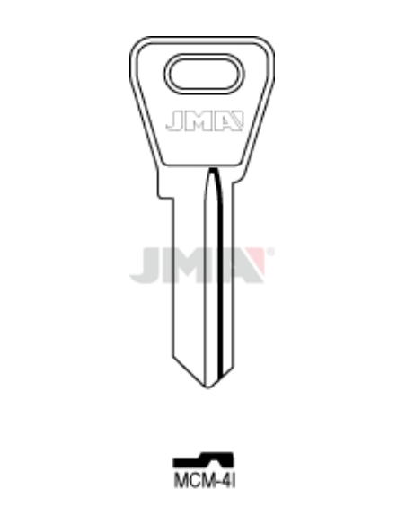 LLAVE EN BRUTO MCM-4I
