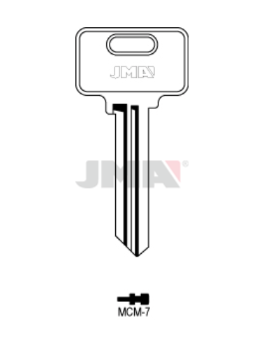 LLAVE EN BRUTO MCM-7