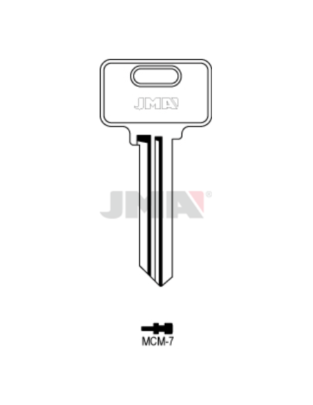 LLAVE EN BRUTO MCM-7