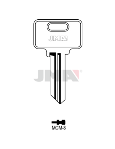 LLAVE EN BRUTO MCM-8