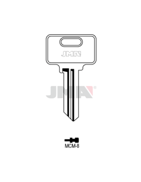 LLAVE EN BRUTO MCM-8