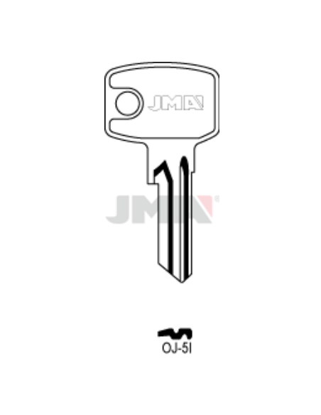 LLAVE EN BRUTO OJ-5I