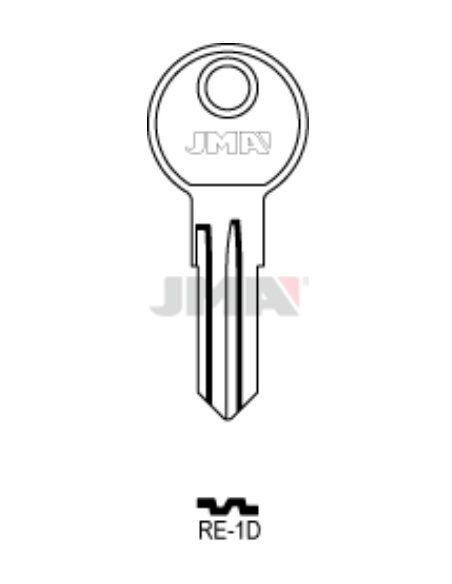 LLAVE EN BRUTO RE-1D