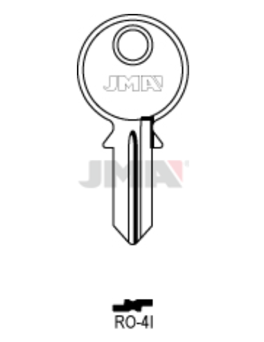 LLAVE EN BRUTO RO-4I