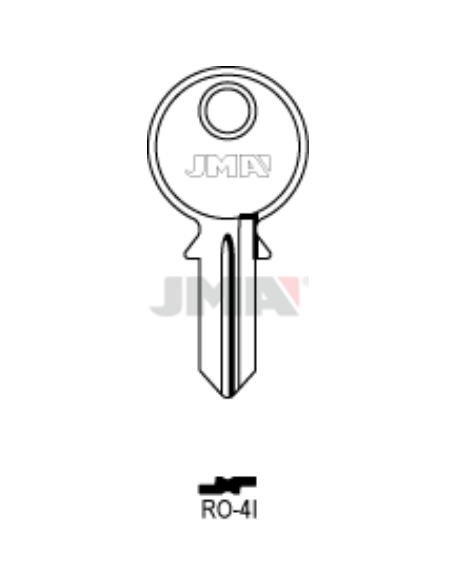 LLAVE EN BRUTO RO-4I