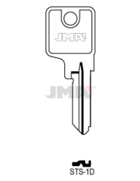 LLAVE EN BRUTO STS-1D