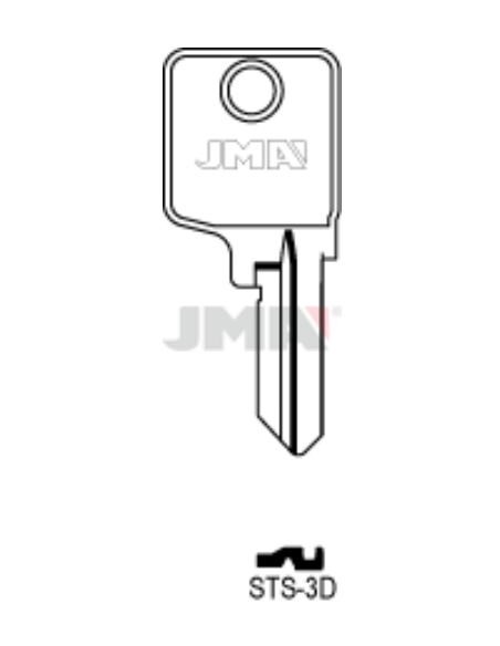 LLAVE EN BRUTO STS-3D