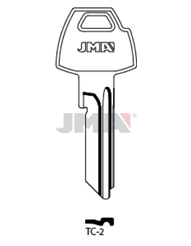 LLAVE EN BRUTO TC-2D
