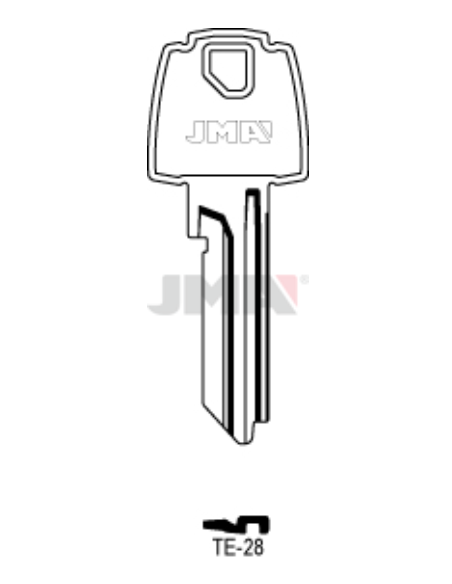 LLAVE EN BRUTO TE-28