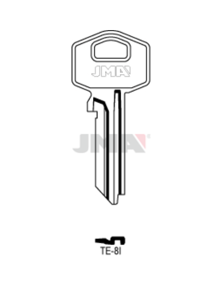 LLAVE EN BRUTO TE-8I