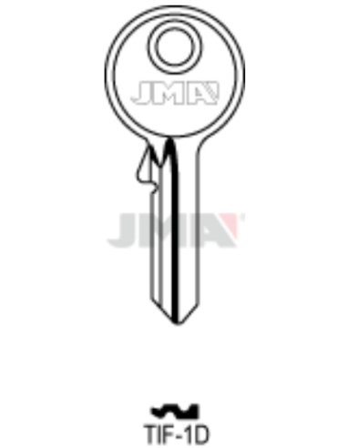 LLAVE EN BRUTO TIF-1D