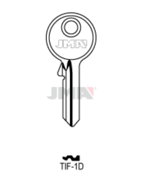 LLAVE EN BRUTO TIF-1D