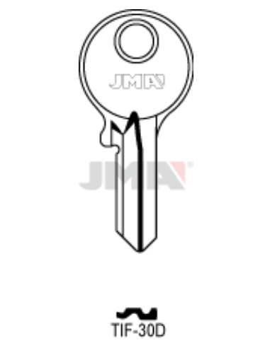 LLAVE EN BRUTO TIF-30D