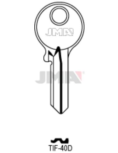 LLAVE EN BRUTO TIF-40D