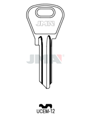 LLAVE EN BRUTO UCEM-12