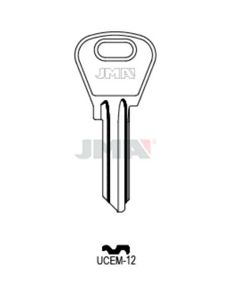 LLAVE EN BRUTO UCEM-12