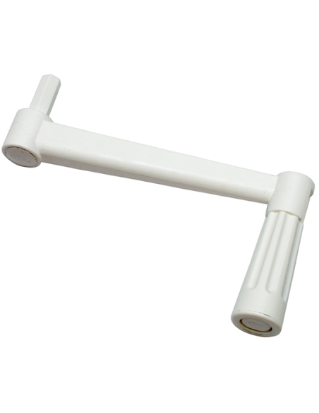 MANIVELA TORNO PERSIANA BLANCA 100X40X120