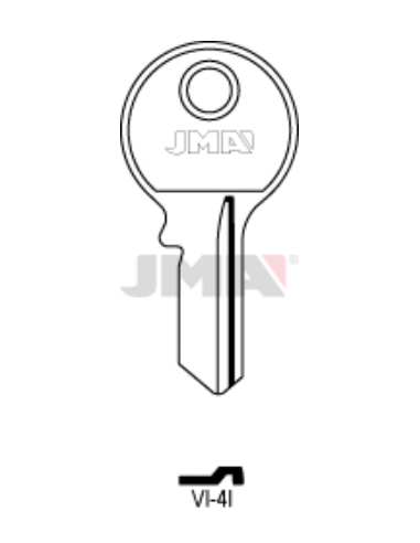 LLAVE EN BRUTO VI-4I