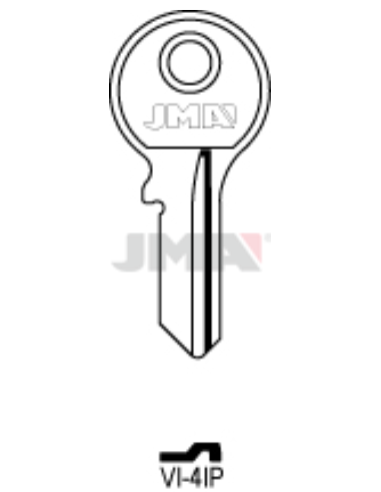 LLAVE EN BRUTO VI-4IP