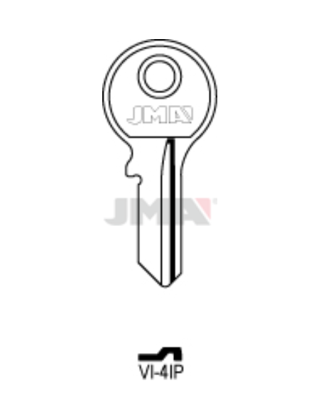 LLAVE EN BRUTO VI-4IP