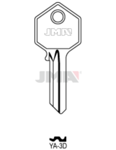 LLAVE EN BRUTO YA-3D