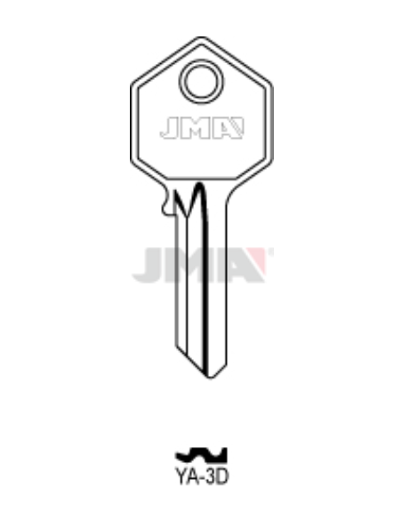 LLAVE EN BRUTO YA-3D