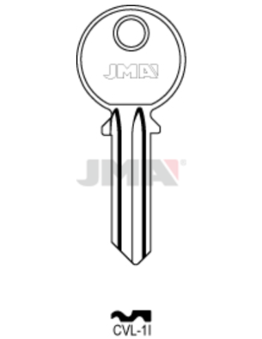 LLAVE EN BRUTO CVL-1I