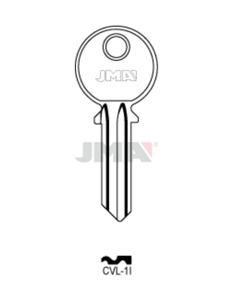 LLAVE EN BRUTO CVL-1I