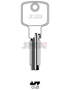 LLAVE EN BRUTO LATON SEGURIDAD CI-25